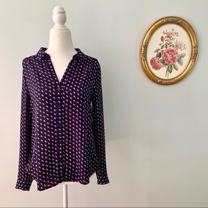 Loft Button Down Blouse